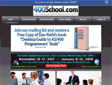 Tablet Screenshot of 400school.com